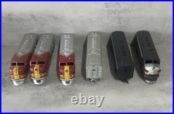 Vintage HO Scale Model Train Lot Cars Locomotives Transformers FOR PARTS AS-IS