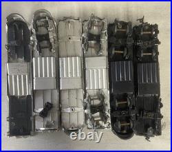 Vintage HO Scale Model Train Lot Cars Locomotives Transformers FOR PARTS AS-IS