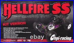 Vintage (HPI 10506)Hellfire SS 1/8 Competition Monster Truck with10 upgraded parts