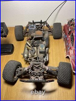 Vintage HPI Nitro RC Car For Parts or Repair With Motor Remote (Read)