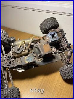 Vintage HPI Nitro RC Car For Parts or Repair With Motor Remote (Read)