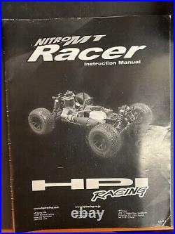 Vintage HPI Nitro Rs4 Mt 1/10 Scale X2 Rollers LOT (For Parts Only)