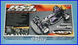 Vintage HPI rs4 pro2 Generation 2 4wd touring competition car nib