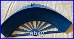 Vintage HUGE Darda Motors Lot Race Track Parts Pieces 3 Cars Wind Up Toy Racecar