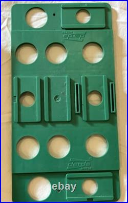 Vintage HUGE Darda Motors Lot Race Track Parts Pieces 3 Cars Wind Up Toy Racecar