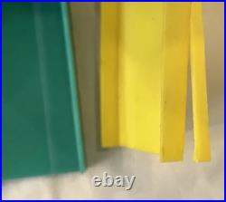 Vintage HUGE Darda Motors Lot Race Track Parts Pieces 3 Cars Wind Up Toy Racecar