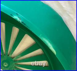 Vintage HUGE Darda Motors Lot Race Track Parts Pieces 3 Cars Wind Up Toy Racecar