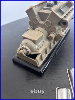 Vintage Hall Scott Motor Car Company Engine Table Strike Lighter Rare For Parts