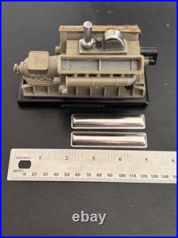 Vintage Hall Scott Motor Car Company Engine Table Strike Lighter Rare For Parts
