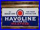 Vintage-Havoline-Porcelain-Sign-Car-Motor-Oil-Service-Auto-Parts-3-34-Wax-Free-01-yd