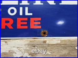 Vintage Havoline Porcelain Sign Car Motor Oil Service Auto Parts Garage 1934 Vintage Havoline Porcelain Sign Car Motor Oil Service Auto Parts Garage 1934