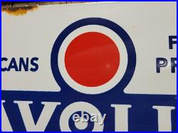 Vintage Havoline Porcelain Sign Car Motor Oil Service Auto Parts Garage 1934 Vintage Havoline Porcelain Sign Car Motor Oil Service Auto Parts Garage 1934