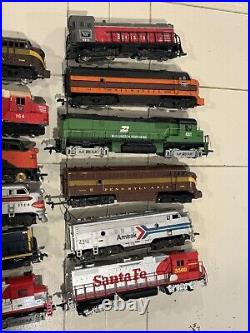 Vintage Ho Engine Lot Loco Train Ho Tyco & More Set Collection For Parts