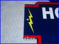 Vintage Hot Rod Shop Auto Parts Lightning 1950 12 Metal Car Gasoline & Oil Sign Vintage Hot Rod Shop Auto Parts Lightning 1950 12 Metal Car Gasoline & Oil Sign