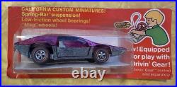 Vintage Hot Wheels Redline 1970 Side Kick US Magenta Moving Parts Work