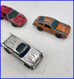 Vintage Hot Wheels Redline Lot 8 Cars 1960s 1970s Mattel Parts Restore