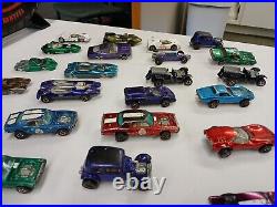 Vintage Hot Wheels Redlines lot of 38 With 2 Cases And Various Parts