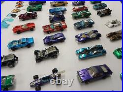 Vintage Hot Wheels Redlines lot of 38 With 2 Cases And Various Parts