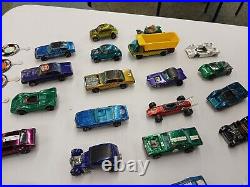 Vintage Hot Wheels Redlines lot of 38 With 2 Cases And Various Parts