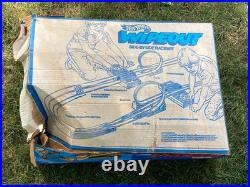 Vintage Hot Wheels Wipeout Race Track Set Toy 1547 Incomplete Sold As Is Parts