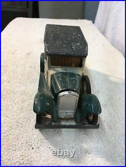 Vintage Hubley Die Cast Metal Toy Car Rat Rod Wagon LANCASTER, PA. Parts Repair