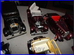 Vintage Hubley & Scale Model Metal Cars Lot Of 8 Parts Junkyard Estate Find