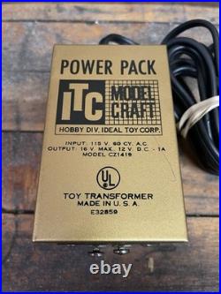 Vintage ITC Ideal Electric Roadways Sports Car Rally Incomplete Good For Parts