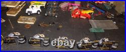 Vintage Ideal 1981 Chips Slot Car Lot Highway Patrol Cycle For Parts Or Repair