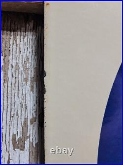 Vintage Iskenderian Porcelain Sign 30 Old Poly Dyne Car Auto Parts Profile Cams