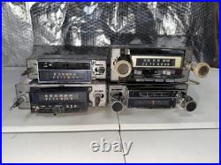 Vintage JIL Car Radios Lot 4 851 852CB 841NU 79 GM Parts READ Untested