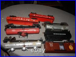 Vintage K-Line & Lionel train Cars Parts Lot Of 9 Estate Find