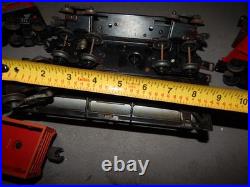 Vintage K-Line & Lionel train Cars Parts Lot Of 9 Estate Find