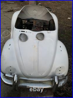 Vintage Kids Battery Operated Car (For Parts)