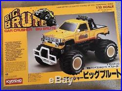 Vintage Kyosho Big Brute Unbuilt Model Monster Truck RC Remote Control