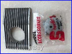 Vintage Kyosho Delux Technical Parts Heat Sink & Air Cleaner