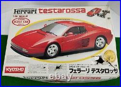 Vintage Kyosho Ferrari Testarossa 110 Scale R/C Series Kit #4254 Unbuilt RARE