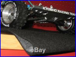 Vintage Kyosho Javelin/Optima 4WD / Alloy bumper & wheels