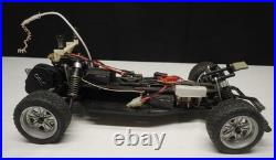 Vintage Kyosho Porsche 911 Turbo Flatnose Electric RC Car For Parts Or Repair