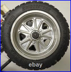 Vintage Kyosho Porsche 911 Turbo Flatnose Electric RC Car For Parts Or Repair