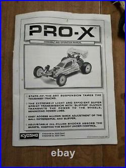 Vintage Kyosho Pro-X RC Car Lot
