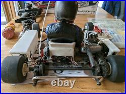 Vintage Kyosho Racing Kart 10 with O. S. Max. 10 Engine Powered RARE UNTESTED