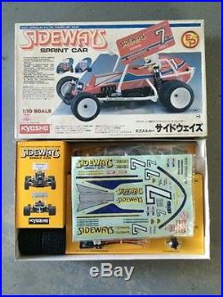 Vintage Kyosho Sideways Sprint Car 3126 Ultima Chassis NIB Super Rare Kit Mint