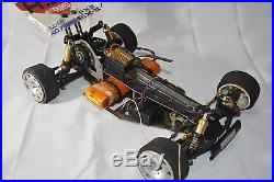 Vintage Kyosho Turbo Optima Mid Special 4WD 1/10 RC Buggy Car, Remote n Extras