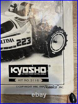 Vintage Kyosho Turbo Ultima