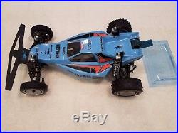 Vintage Kyosho Turbo Ultima RC Buggy with Original Body and Reproduction wing