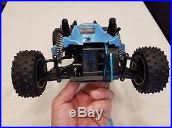 Vintage Kyosho Turbo Ultima RC Buggy with Original Body and Reproduction wing