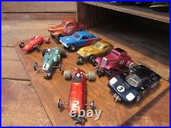 Vintage LOT 1/24 1/32 Scale Slot Cars, Parts, Cox Controllers & Others