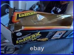 Vintage LaTrax 1/12 Corvette Chassis RC Car In Box No Body Parts Estate Find