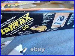 Vintage LaTrax 1/12 Corvette Chassis RC Car In Box No Body Parts Estate Find