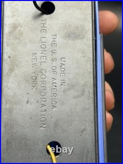 Vintage Lionel 3424 Brakeman Car with Original Box & 3424-100 Low Bridge Parts